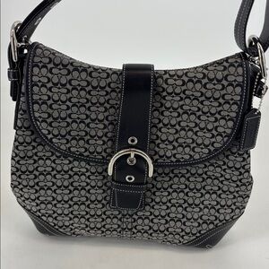 Vintage Black Coach Soho Bag